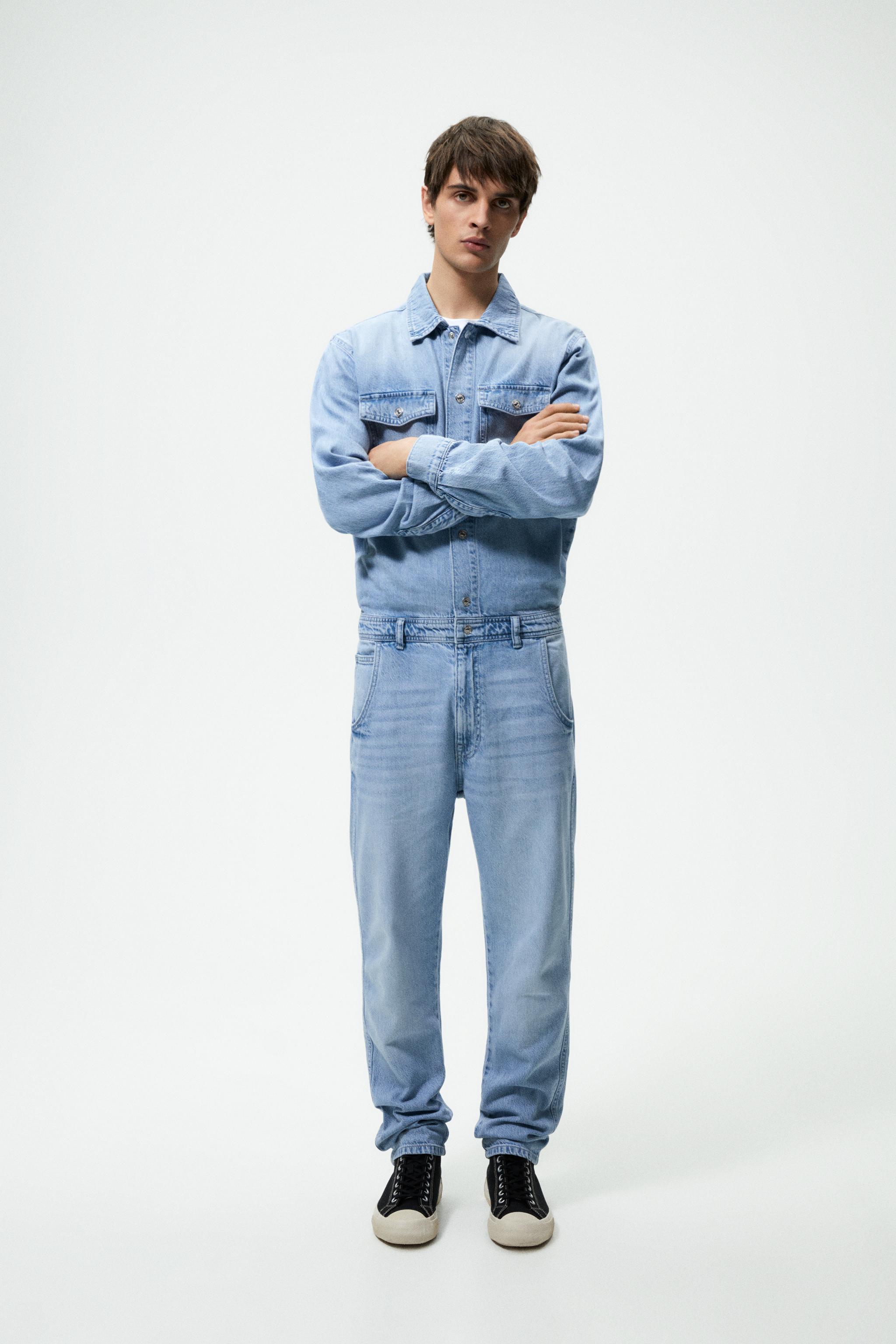 Buttoned jumpsuit zara online
